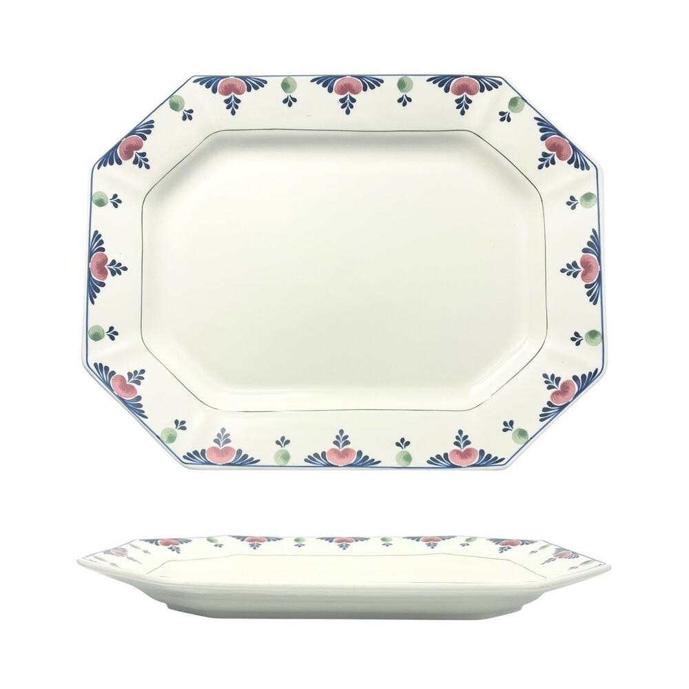 Adams “Veruschka” Ironstone Serving Platter 13 3/4”